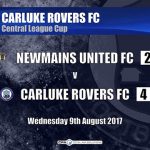 Newmains Utd 2 v 4 Carluke Rovers