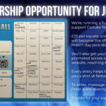 Sponsorship Opportunity for £25