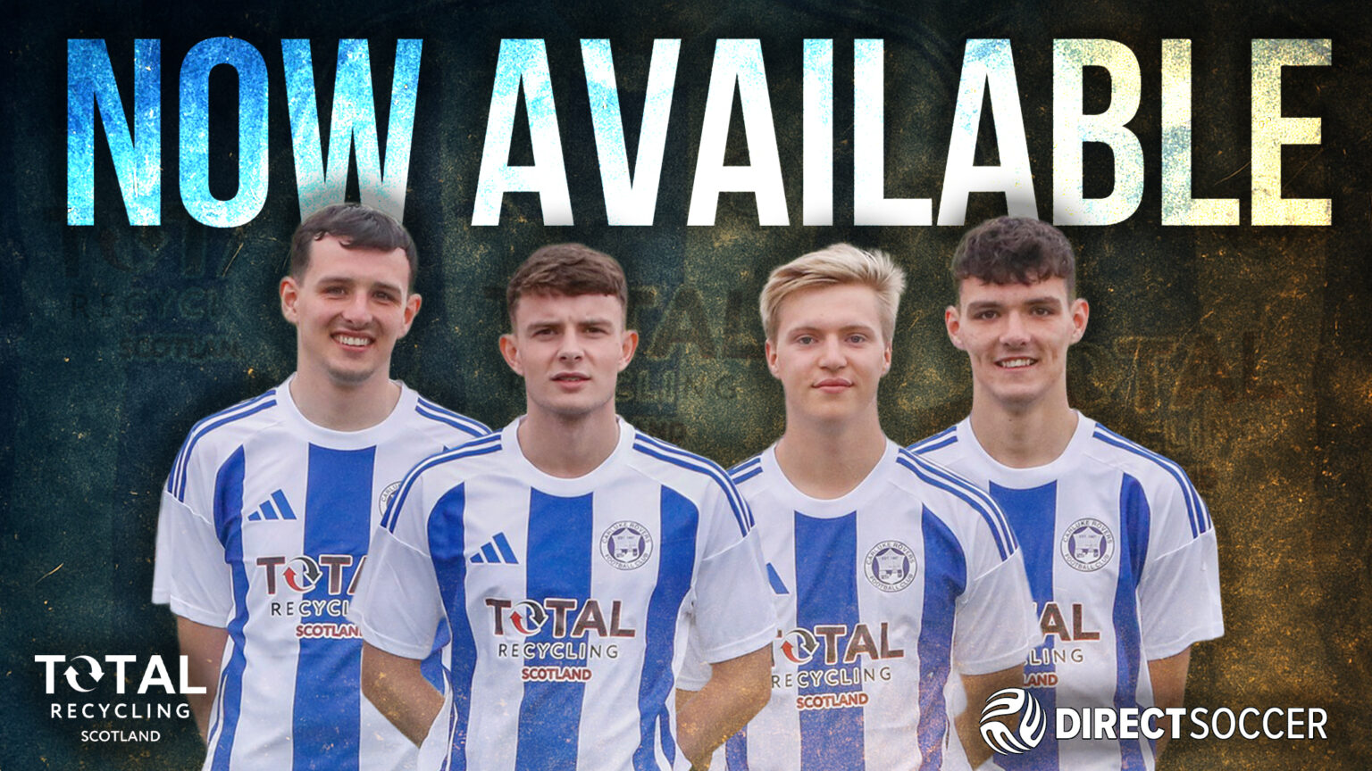 Now Available – Carluke Rovers FC