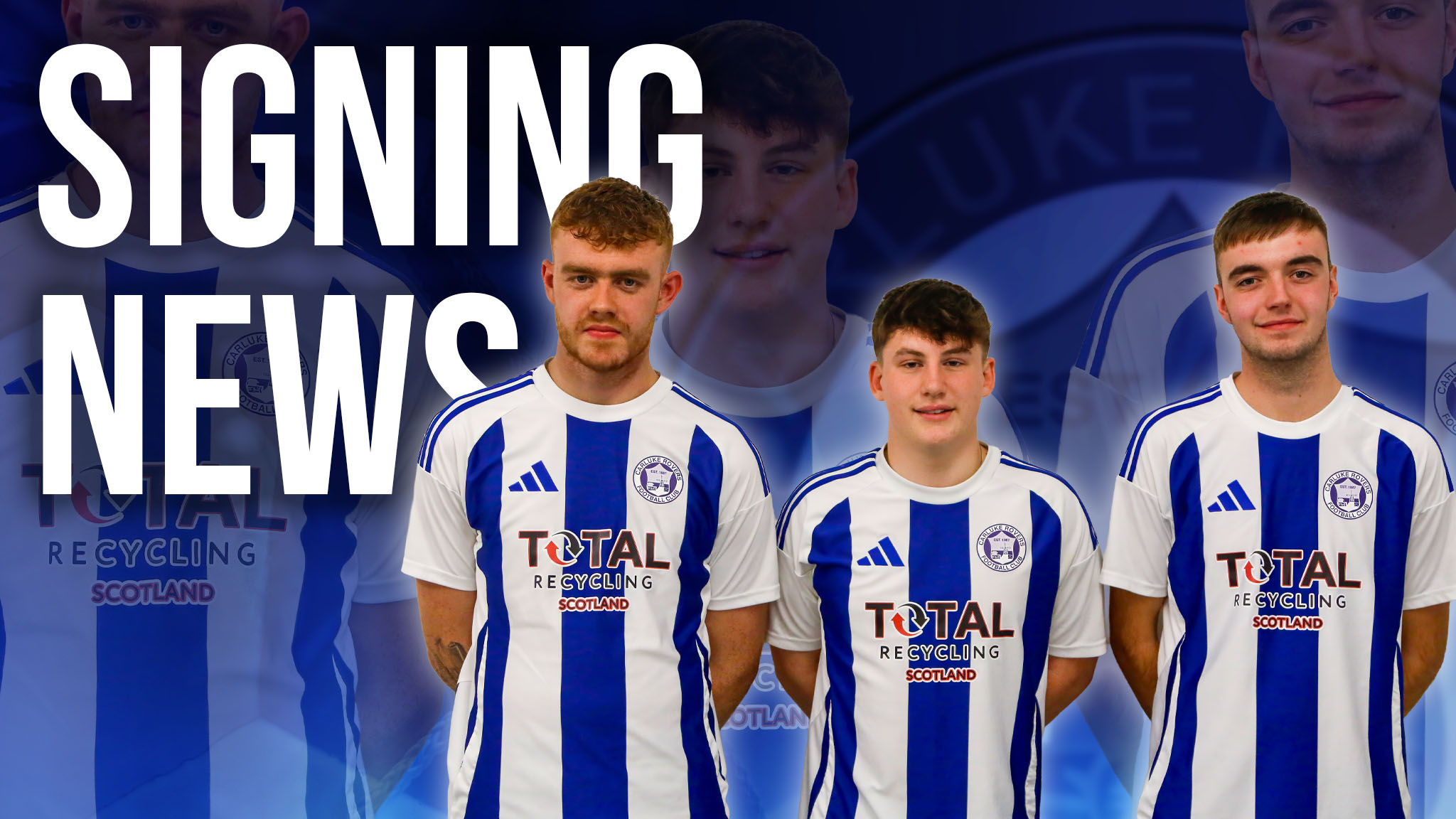 Signing News – Carluke Rovers FC