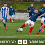 Vale of Leven 4 v 0 Carluke Rovers