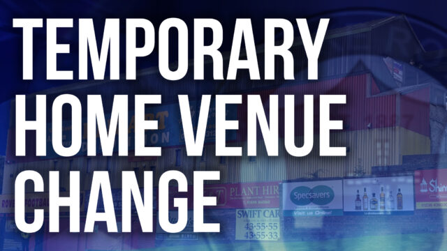 Temporary Home Venue