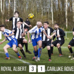 Royal Albert 3 v 1 Carluke Rovers