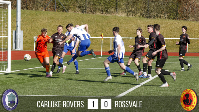 Carluke Rovers 1 v 0 Rossvale