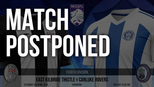 Match Postponed