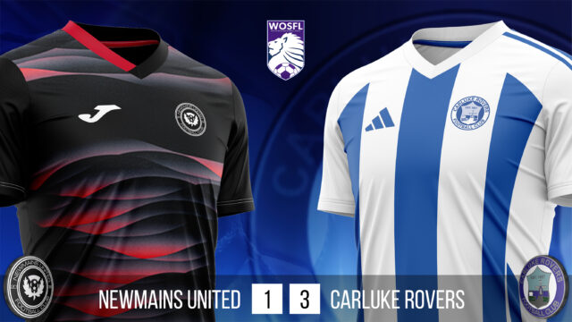 Newmains United 1 v 3 Carluke Rovers