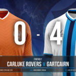 Carluke Rovers 0 v 4 Gartcairn