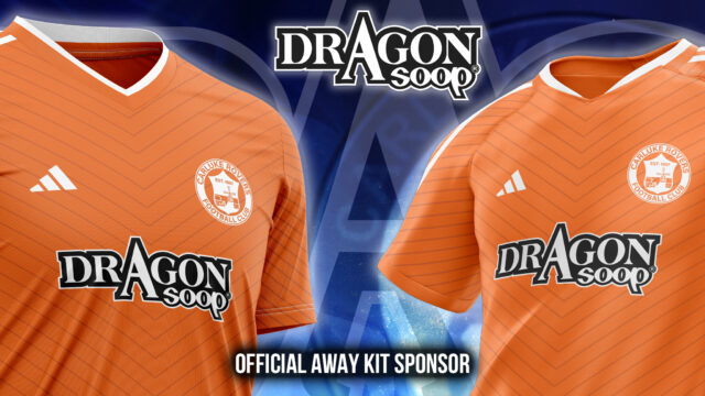Away Kit Sponsor – Dragon Soop
