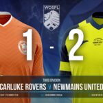 Carluke Rovers 1 v 2 Newmains United