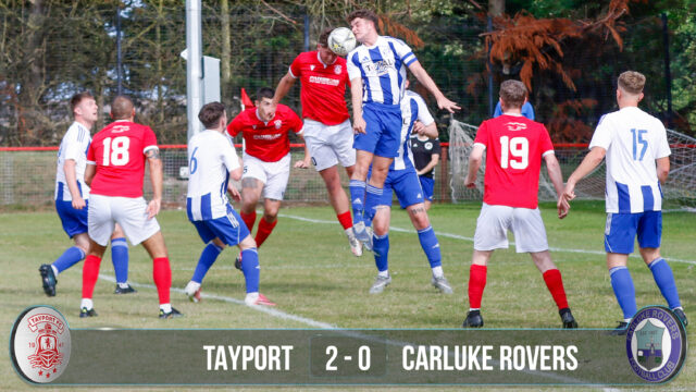 Tayport 0 v 2 Carluke Rovers