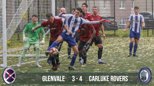Glenvale 3 v 4 Carluke Rovers
